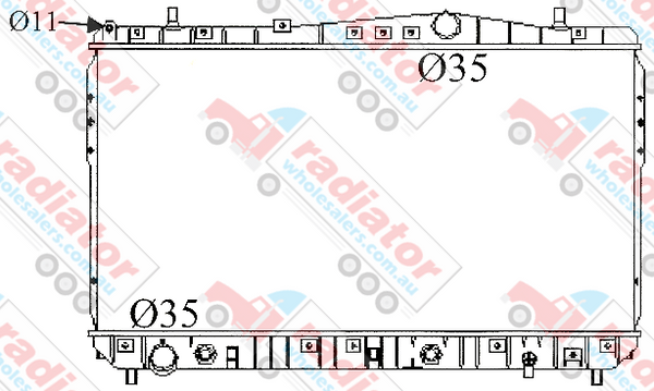 RW417111A Radiator